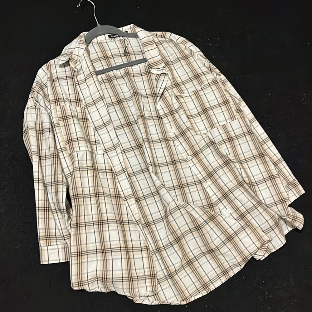 Boohoo Oversized Button Down